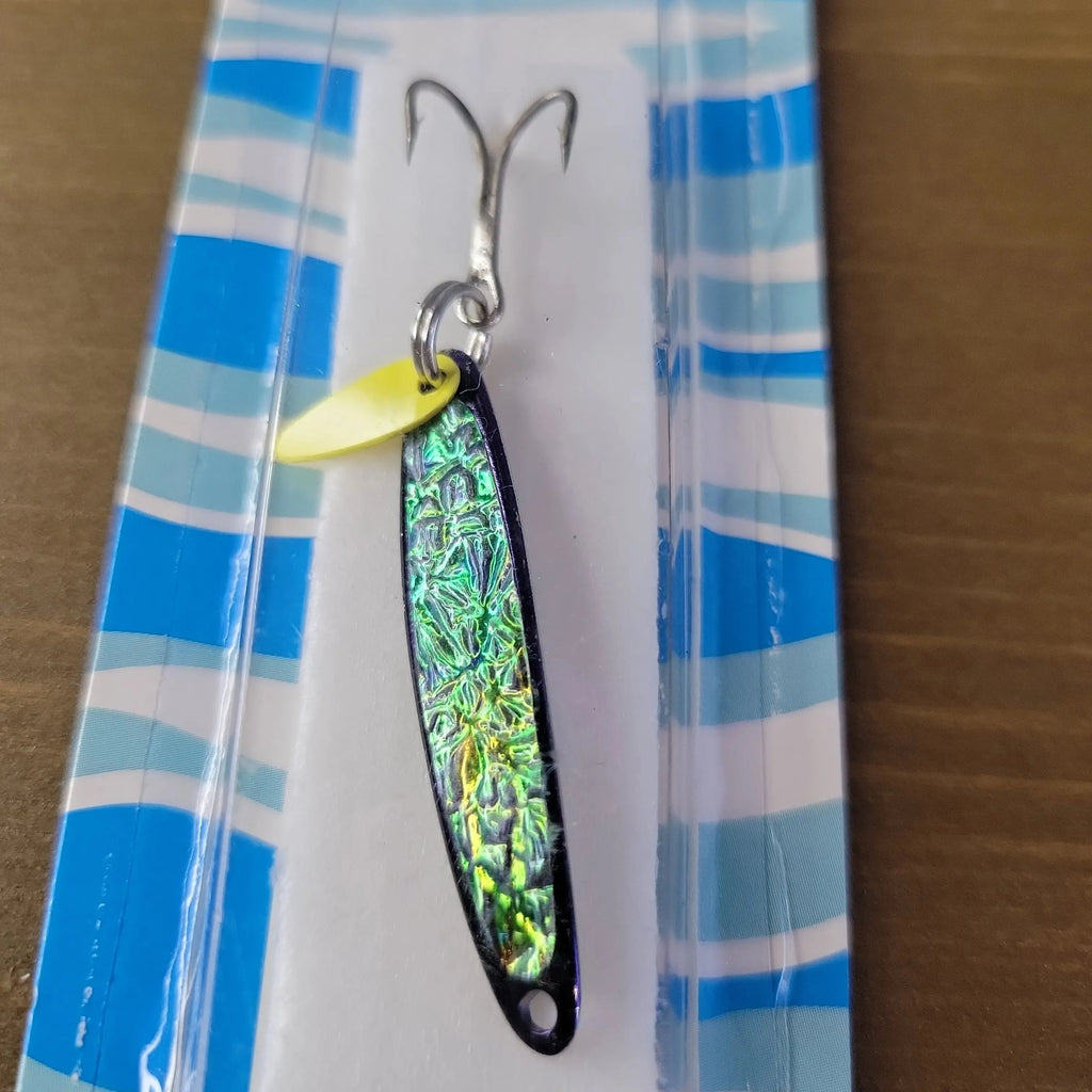 Swedish Pimple #4 Jigging Lure 1/4oz Black Ice