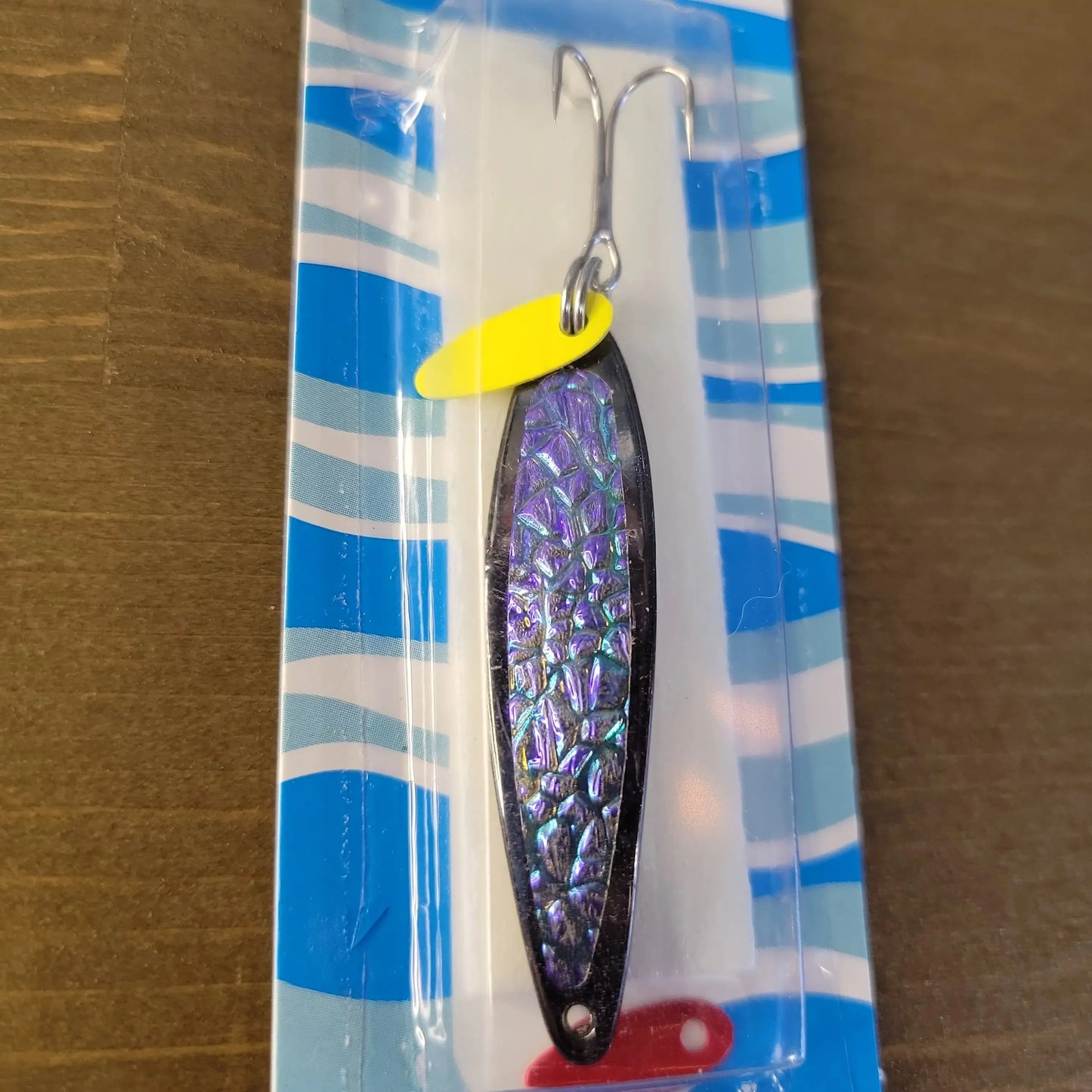 Swedish Pimple #6 Jigging Lure 1/2oz Purple Ice