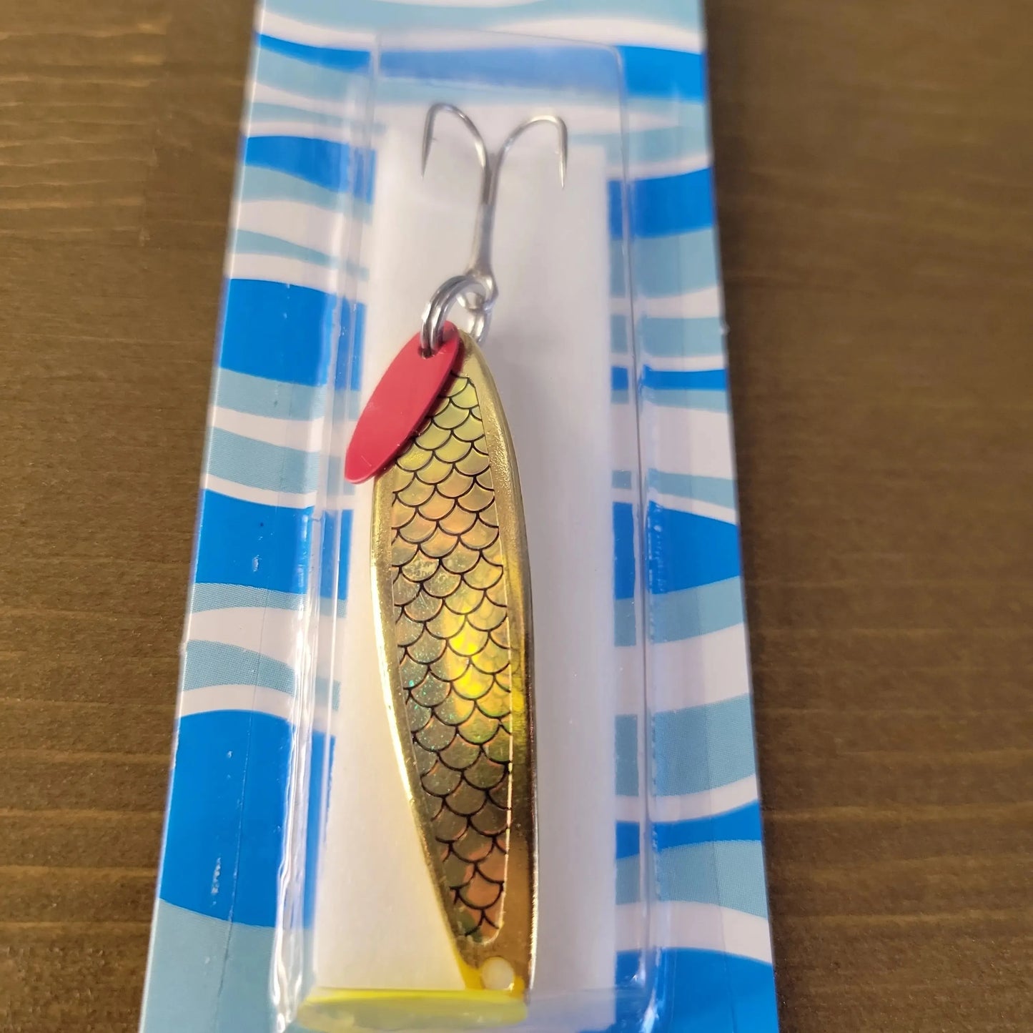 Swedish Pimple #6 Jigging Lure 1/2oz Gold Scale