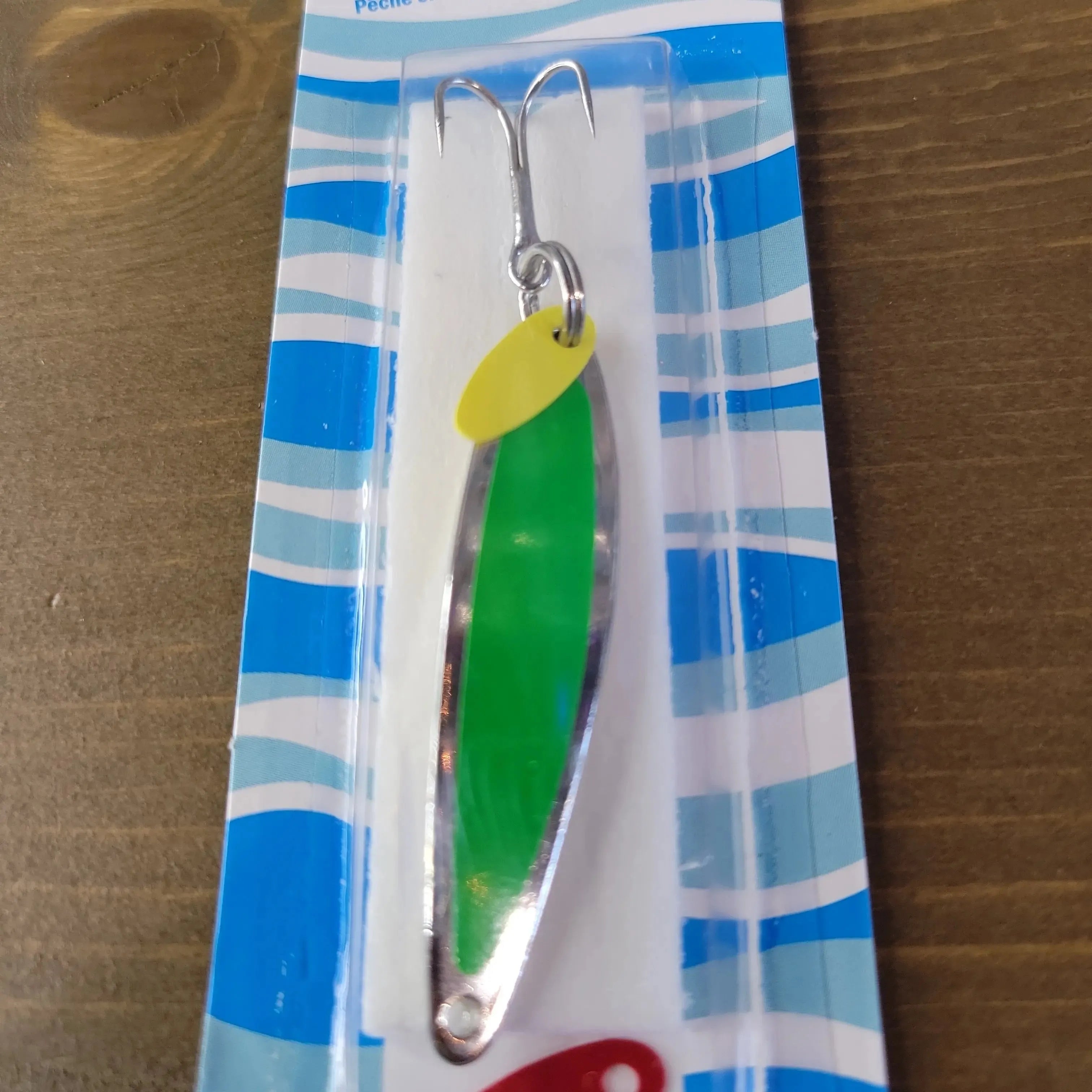 Swedish Pimple #6 Jigging Lure 1/2oz Fluorescent Green