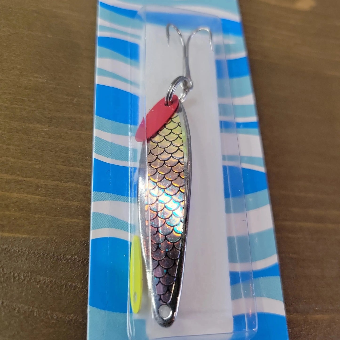 Swedish Pimple #6 Jigging Lure 1/2oz Nickel Scale