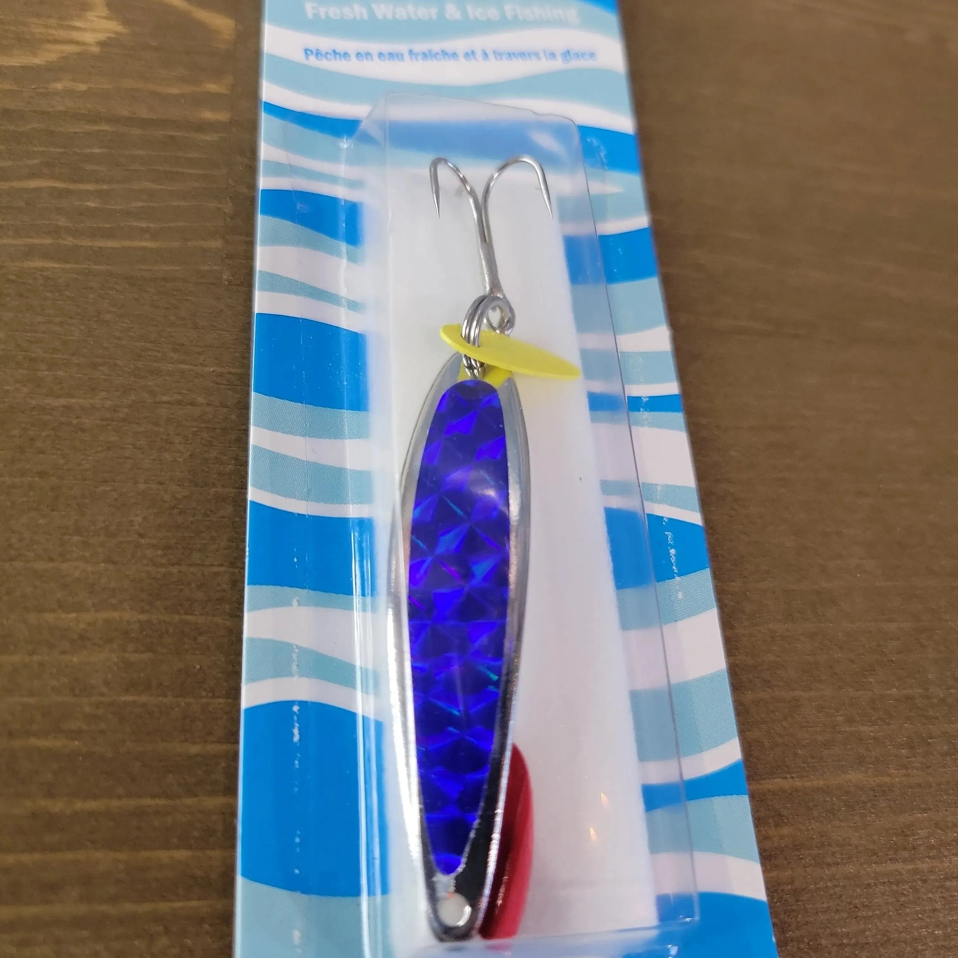 Swedish Pimple #6 Jigging Lure 1/2oz Prism Blue