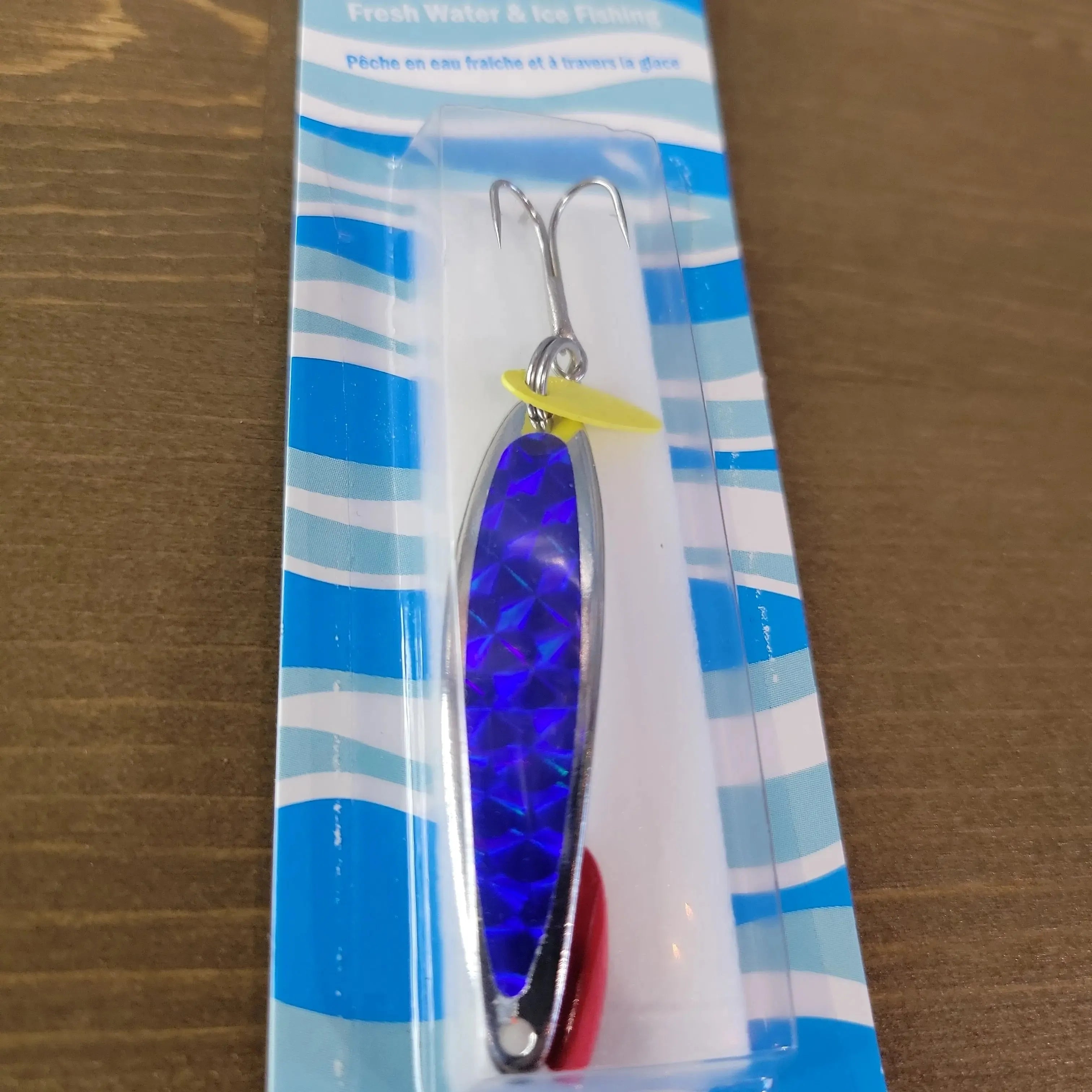 Swedish Pimple #6 Jigging Lure 1/2oz Prism Blue