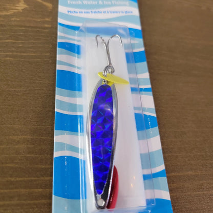 Swedish Pimple #6 Jigging Lure 1/2oz Prism Blue