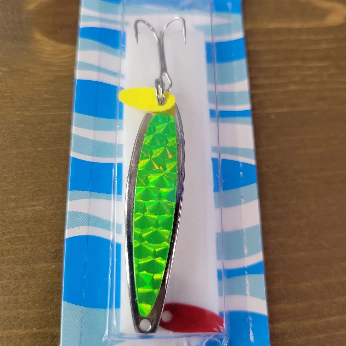 Swedish Pimple #6 Jigging Lure 1/2oz Prism Green