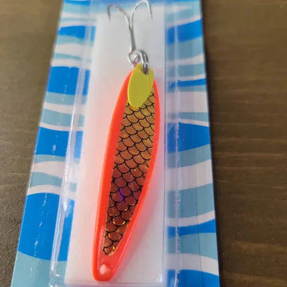 Swedish Pimple #3 Jigging Lures 1/5oz Orange Scale