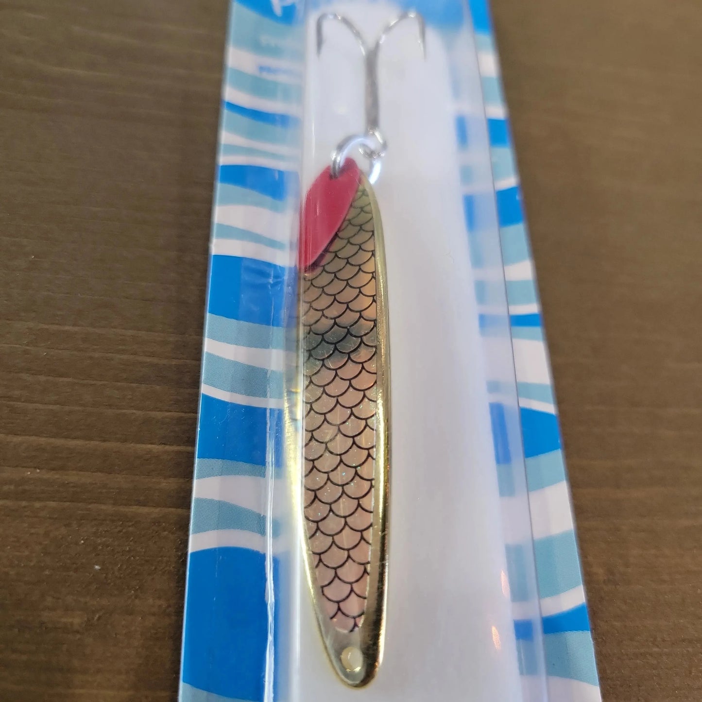 Swedish Pimple #7 Jigging Lure 3/4oz Gold Scale