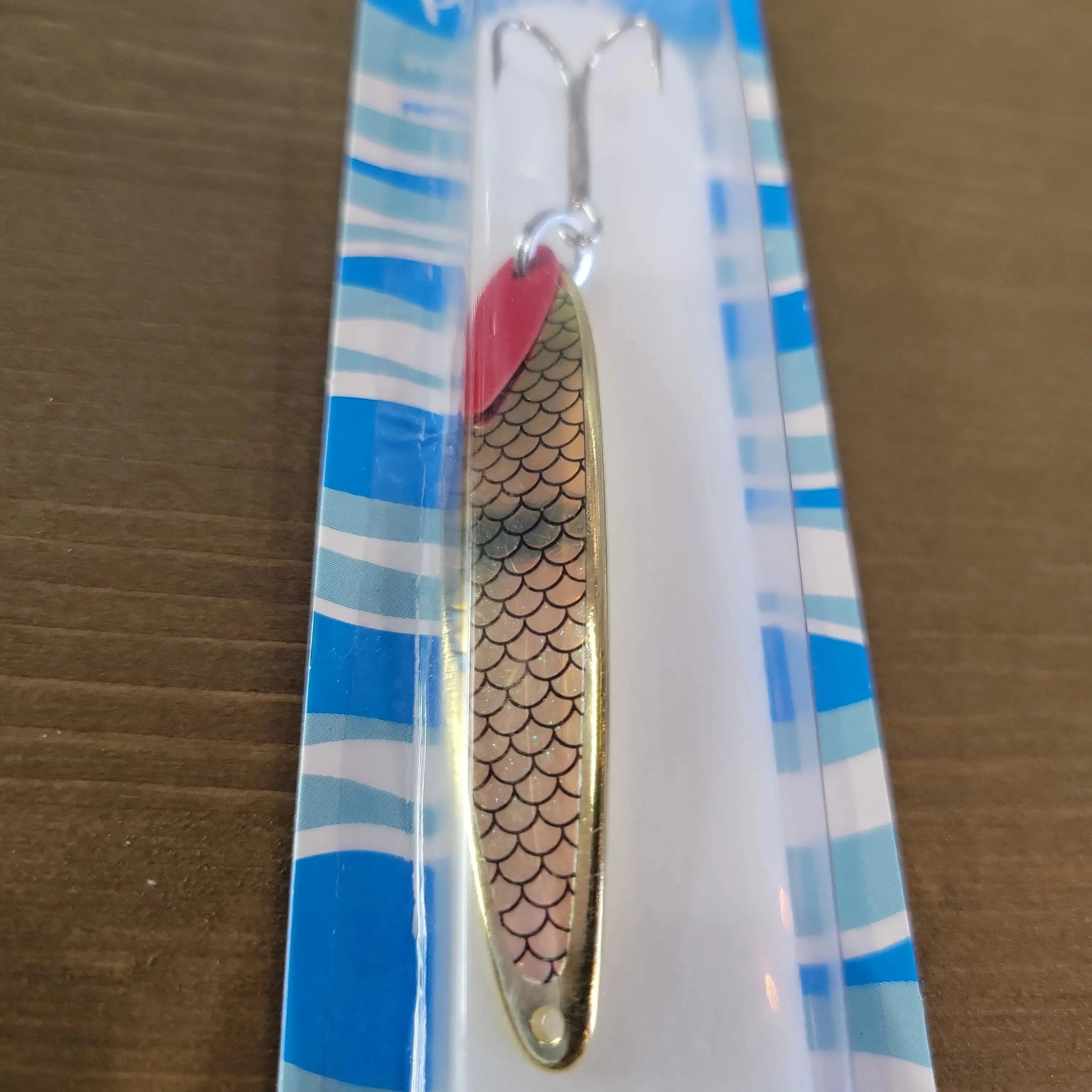 Swedish Pimple #7 Jigging Lure 3/4oz Gold Scale