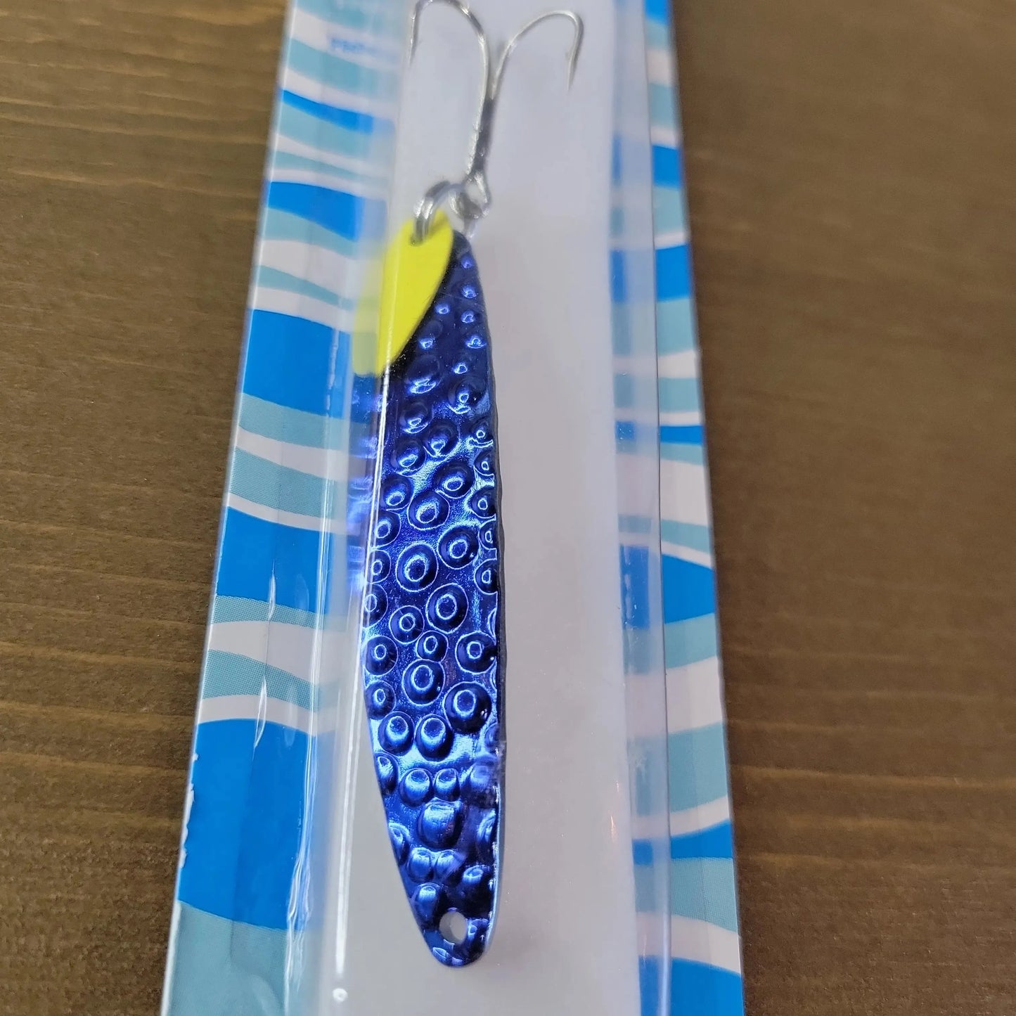 Swedish Pimple #7 Jigging Lure 3/4oz Nickel Blue