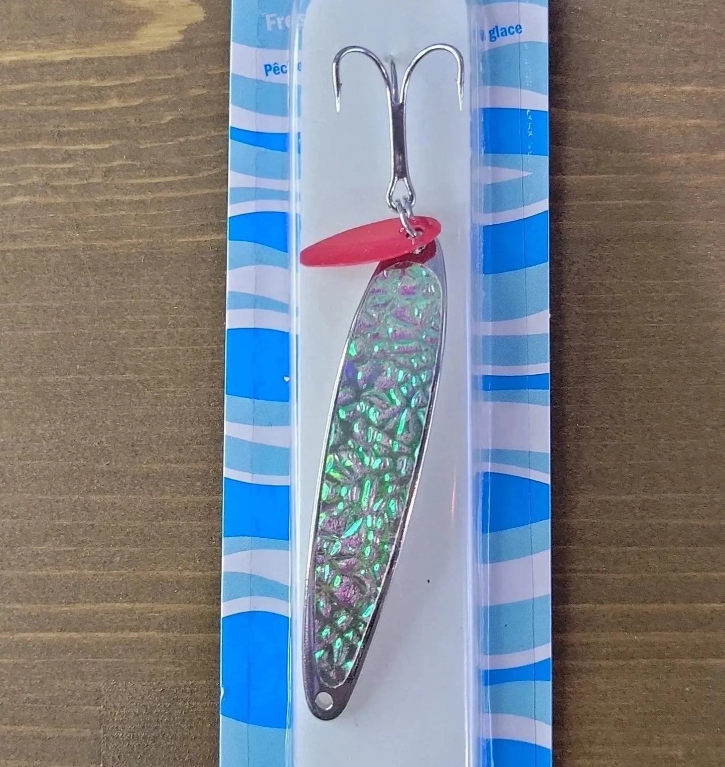 Swedish Pimple #7 Jigging Lure 3/4oz Nickel Ice