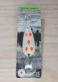 Len Thompson Glowing Five of Diamonds Spoons in sizes - #6, #7, #8, #00, #0, #1, #2