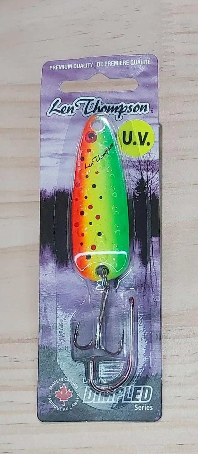 Len Thompson Dimpled Series Spoons #13 Traffic Light 5/8oz
