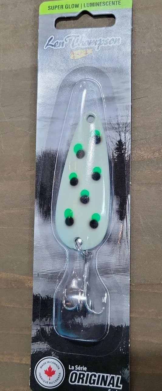 Len Thompson Glowing Two Face Spoons in sizes - #8, #00, #1