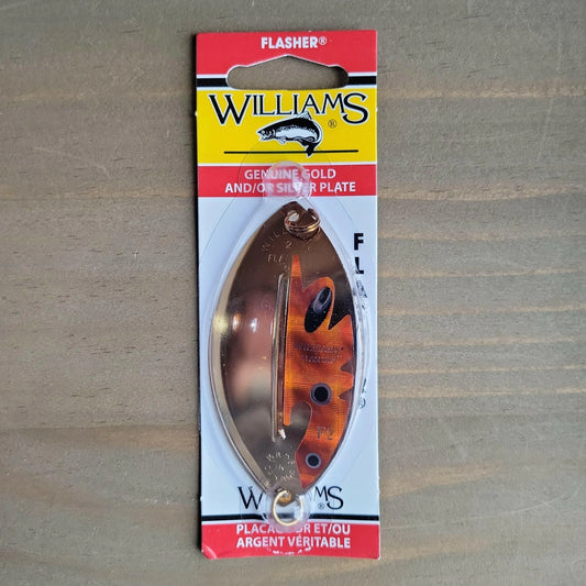 Williams 1/2oz Flasher Gold/Orange 3-3/8"