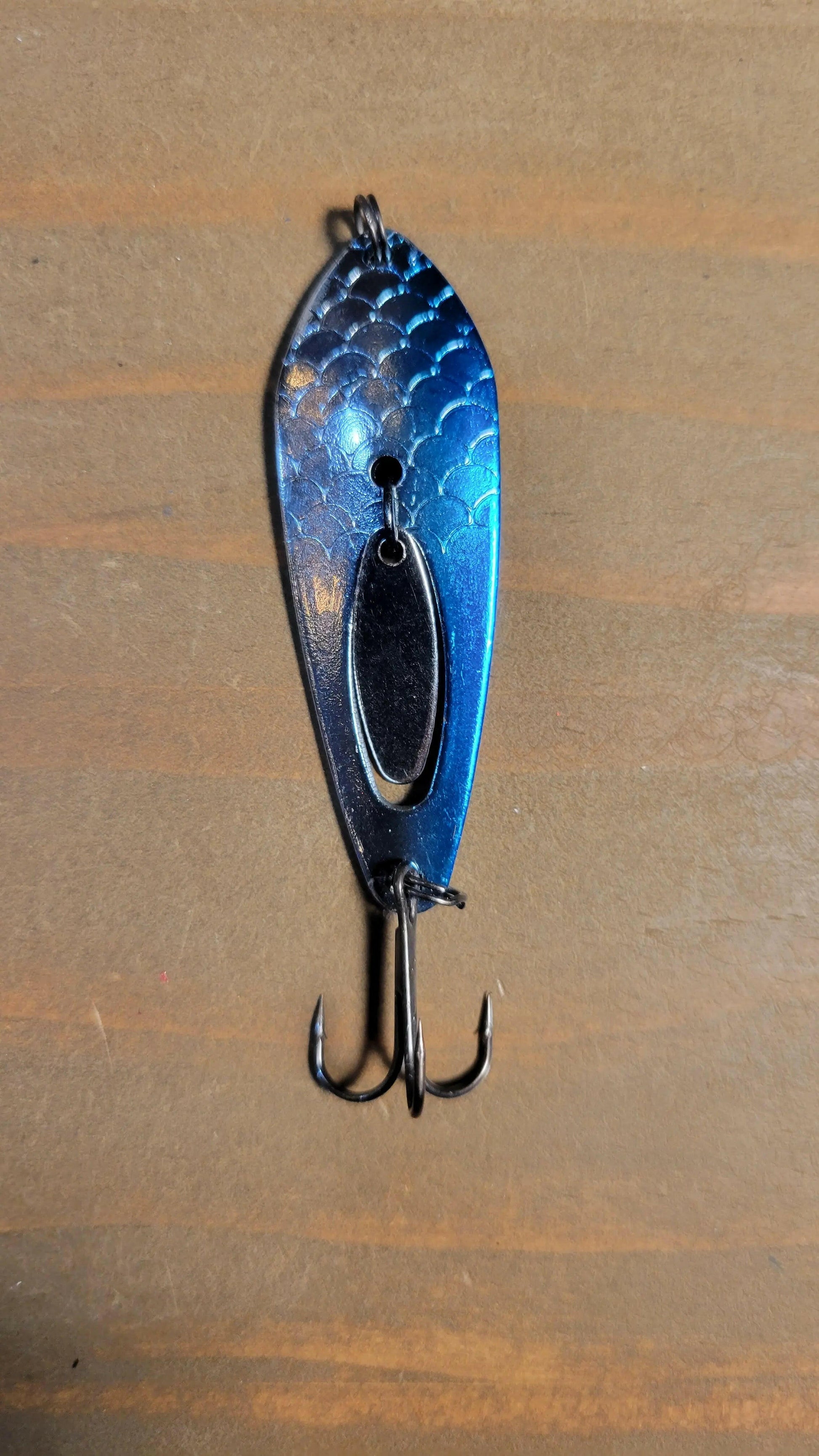 COMPAC Clacker Spoons 1/16oz Chrome & Blue