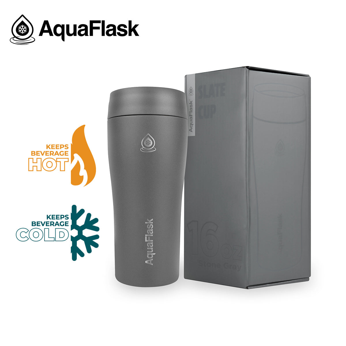 AquaFlask Slate Cup 473mL (16oz)