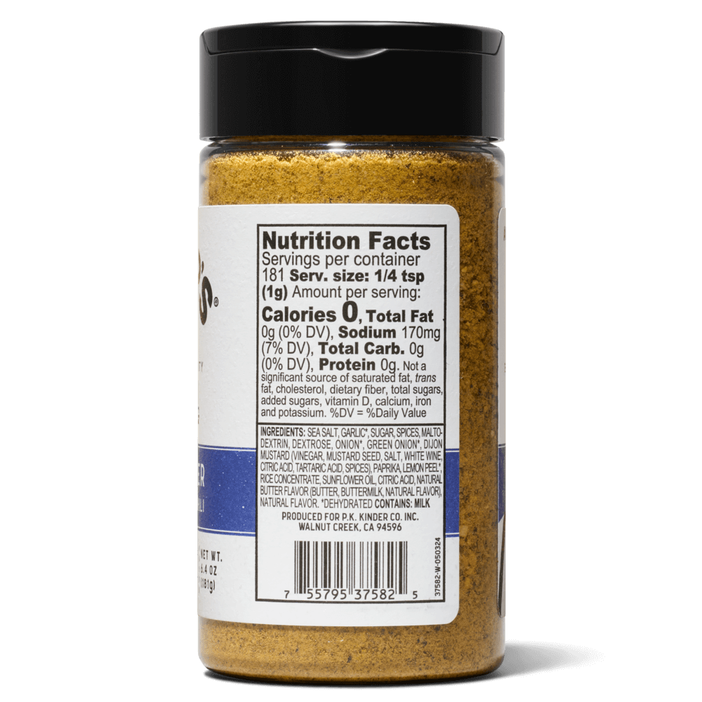 Kinder's Cowboy Butter Seasoning - 6.4 oz