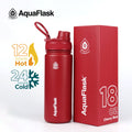 AquaFlask Original Vacuum Insulated Water Bottles 530ml (18oz)