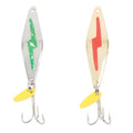 Swedish Pimple Do-Jigger 1/3oz jigging lures Orange & Chartreuse Flash