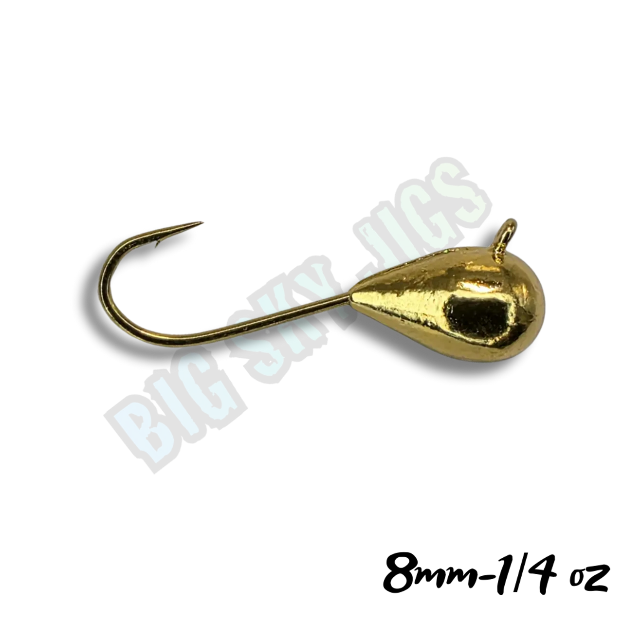 🍁Big Sky Tungsten Jigs 8mm 1/4oz 2/pk