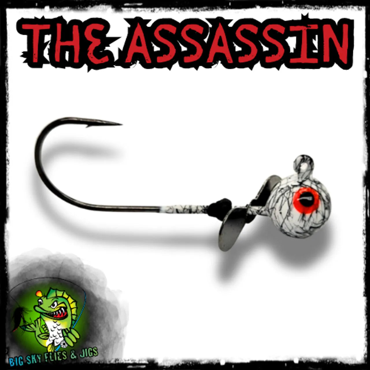 Big Sky 1/4oz Tungsten Chopper Jigs The Assassin
