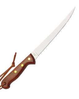 Backwoods Prestige Fillet Knife 7" Wooden Handle