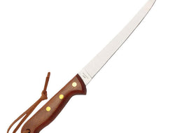 Backwoods Prestige Fillet Knife 7" Wooden Handle