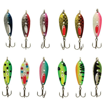 COMPAC Clacker Spoons 3/8oz Color Chart