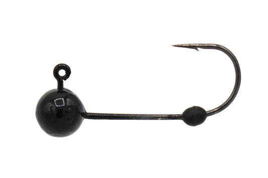 Euro-Tackle Finesse Jig Heads 3/pk 1/32oz Black