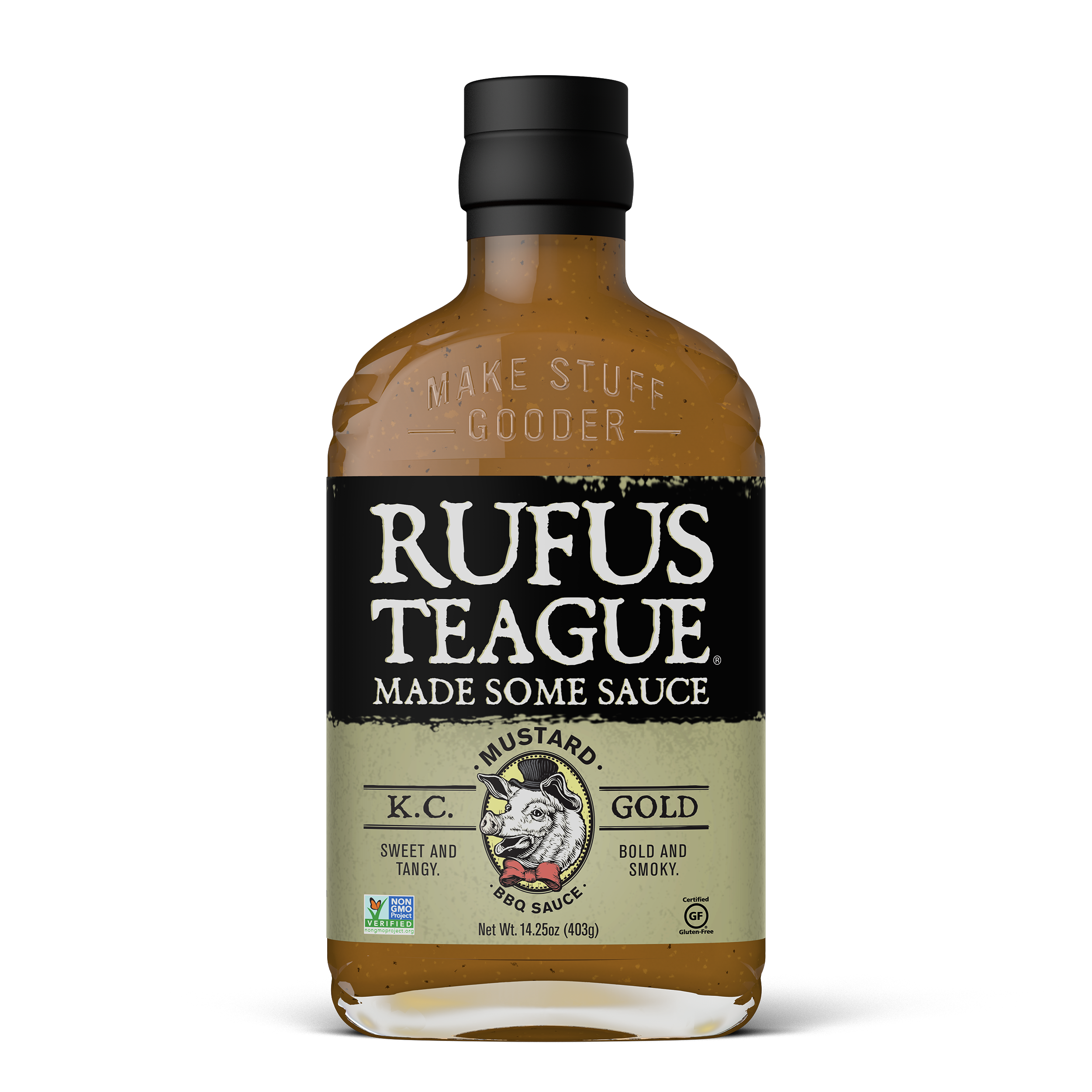 Rufus Teague KC Gold Mustard BBQ Sauce