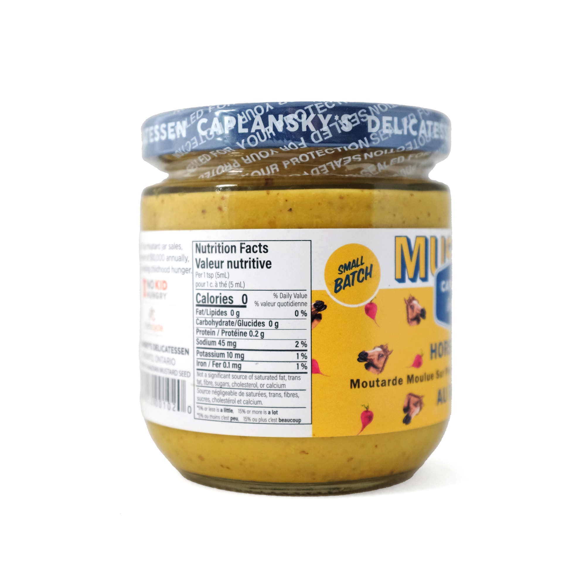 Caplansky's Deli Mustard - Horseradish