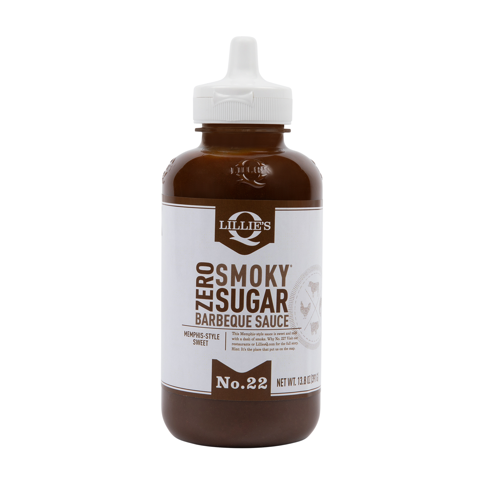 Lillie's Q Zero Sugar Smoky Barbeque Sauce