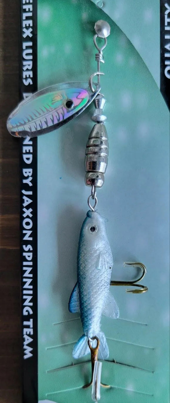 Jaxon Holo-Reflex Spinning Lures Silver