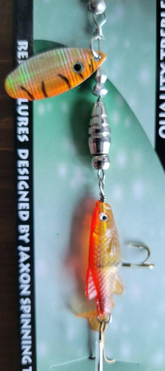 Jaxon Holo-Reflex Spinning Lures Orange
