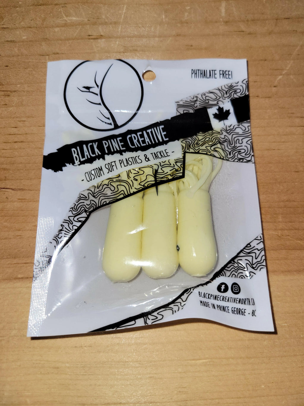 Black Pine 2.75" Tubes 3/pk - Butter