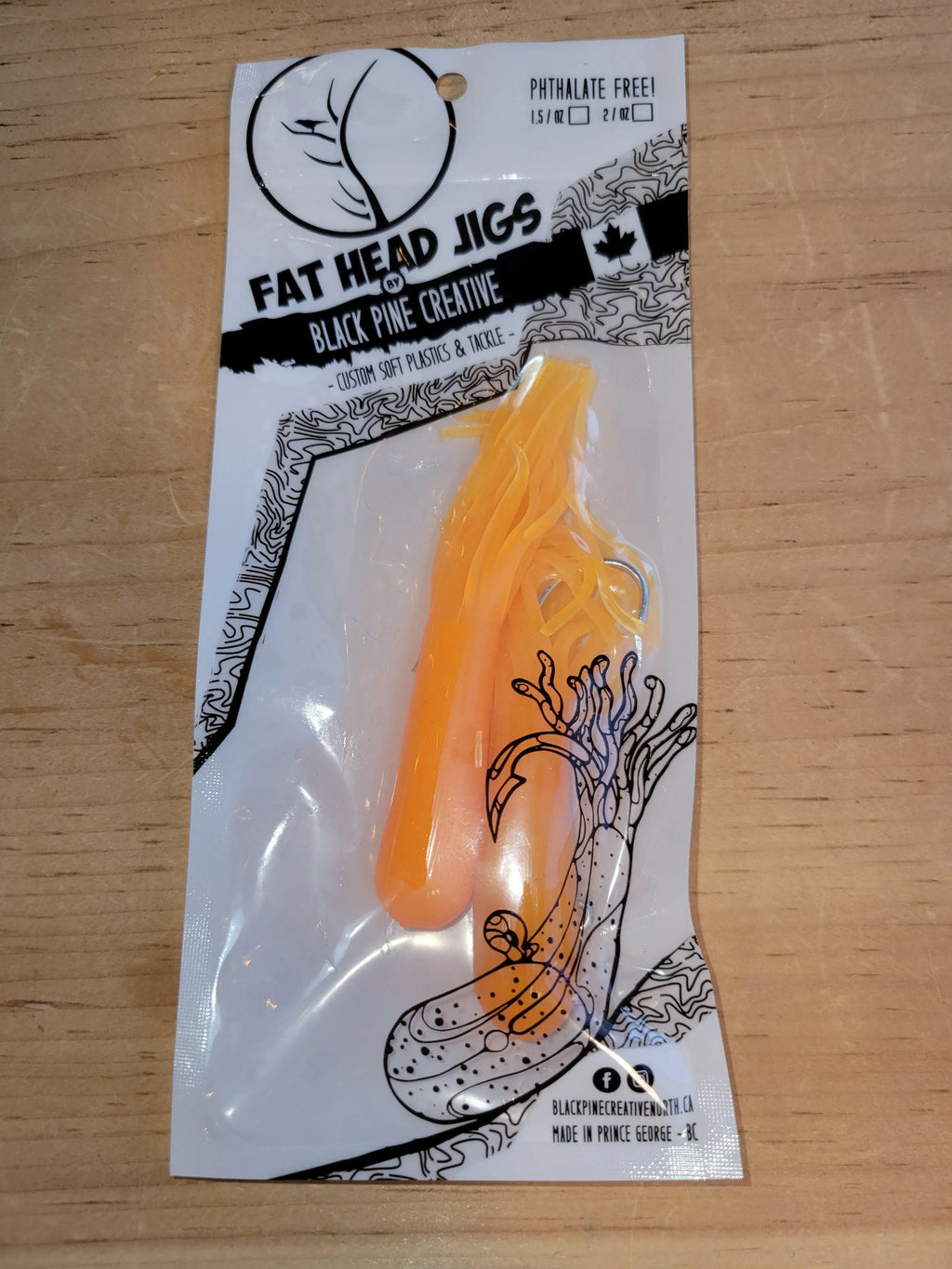 Black Pine 4" Tubes 2/pk - Orange