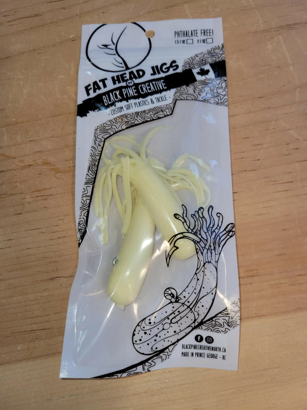 Black Pine 4" Tubes 2/pk - Butter