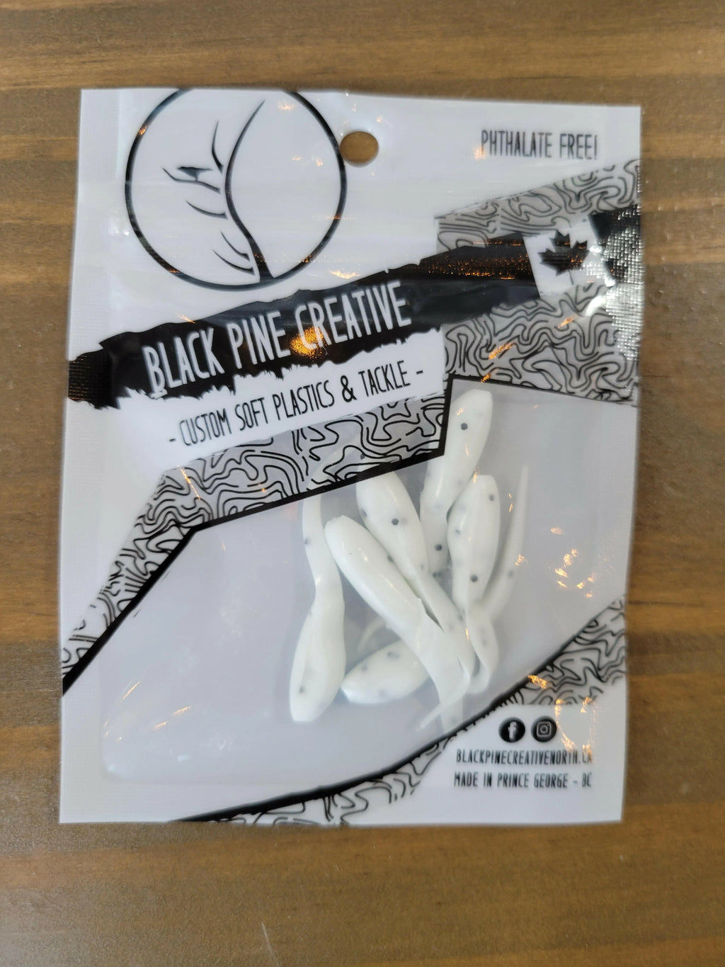 Black Pine Creative 1-1/2" Basic Minnow 6/pk - Cookies & Cream