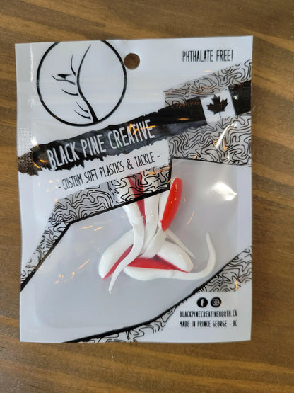 Black Pine Creative 1-1/2" Basic Minnow 6/pk - Cherry Crush