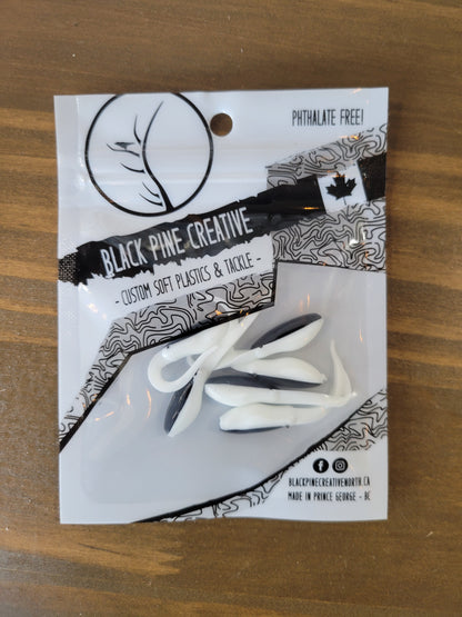 Black Pine Creative 1-1/2" Basic Minnow 6/pk - Liquorish Crush