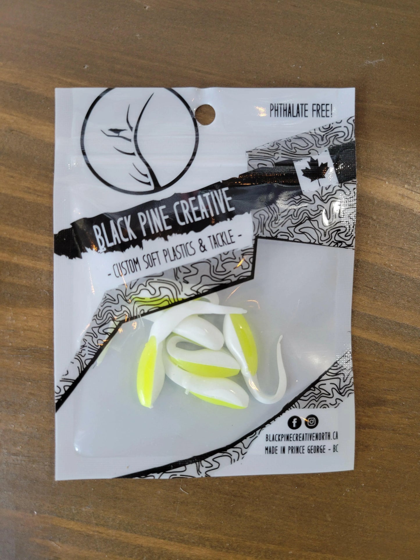 Black Pine Creative 1-1/2" Basic Minnow 6/pk - Lemon Meringue Pie
