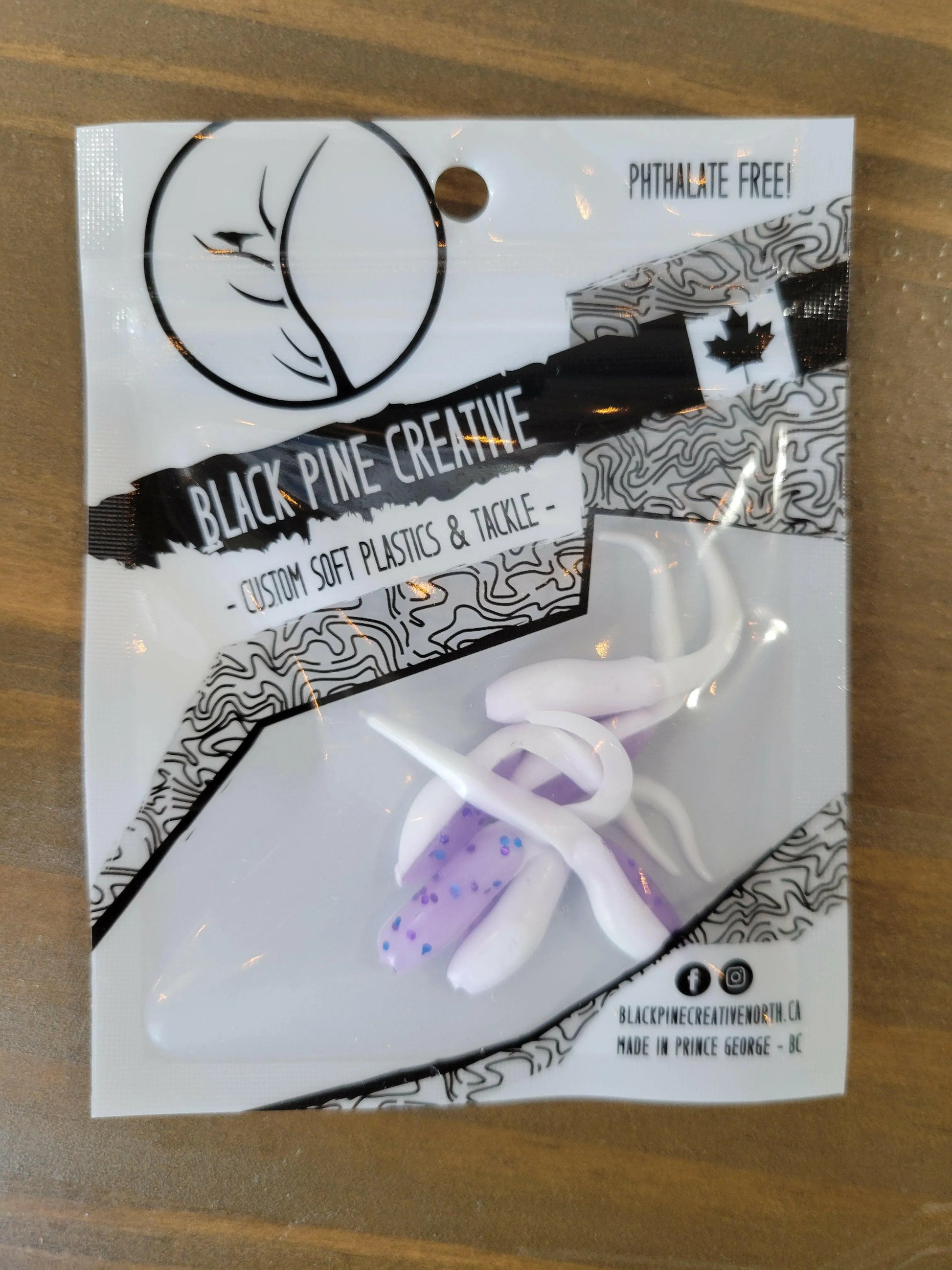 Black Pine Creative 1-1/2" Basic Minnow 6/pk - Grape Crush