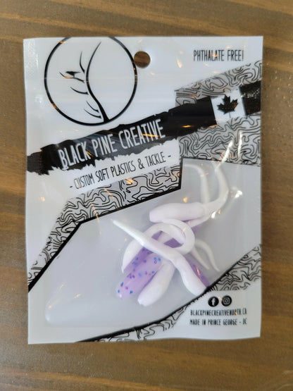 Black Pine Creative 1-1/2" Basic Minnow 6/pk - Grape Crush