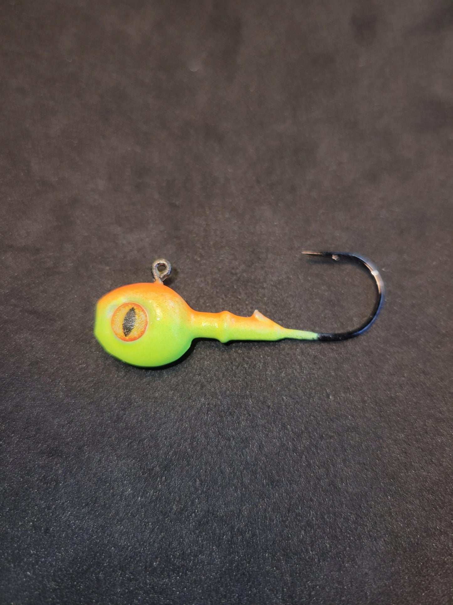 Big Sky 3/8oz Snake Eye Jigs - Orange Top/Lemon Bottom