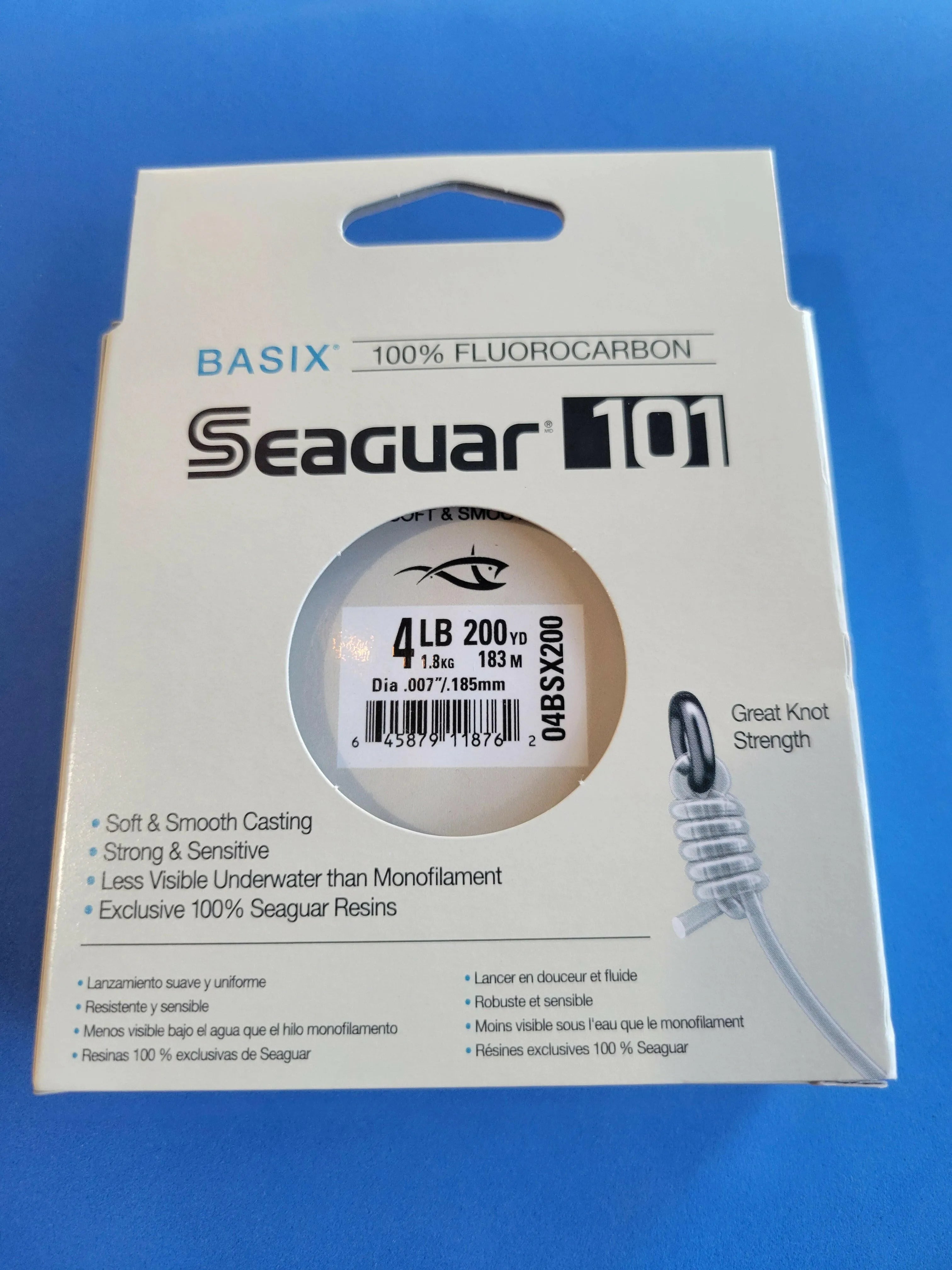 Seaguar Basix Fluorocarbon Fishing Line - 4lb