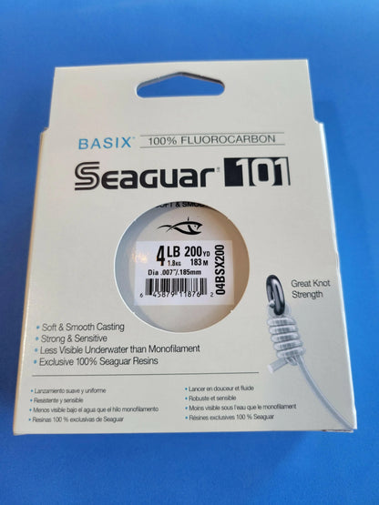 Seaguar Basix Fluorocarbon Fishing Line - 4lb
