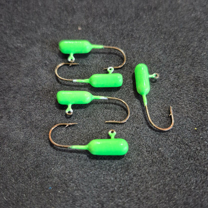 Big Sky 1/16oz Tic Tac Jigs 6/pk Lime