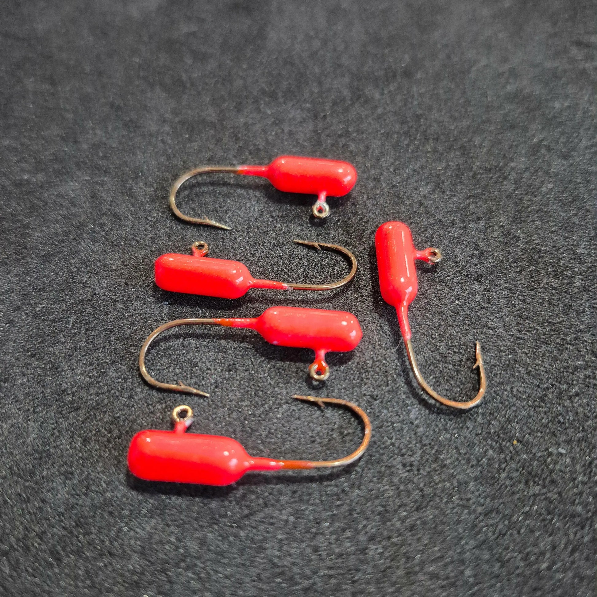 Big Sky 1/16oz Tic Tac Jigs 6/pk Fire Red