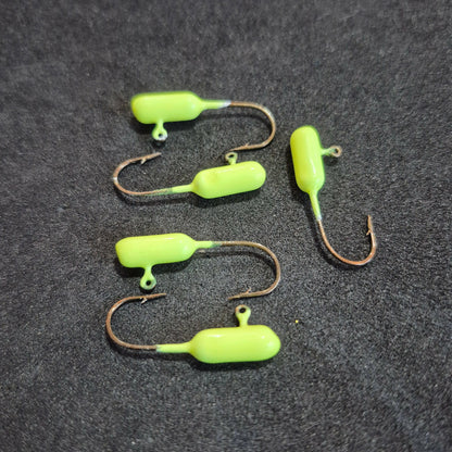 Big Sky 1/16oz Tic Tac Jigs 6/pk Lemon
