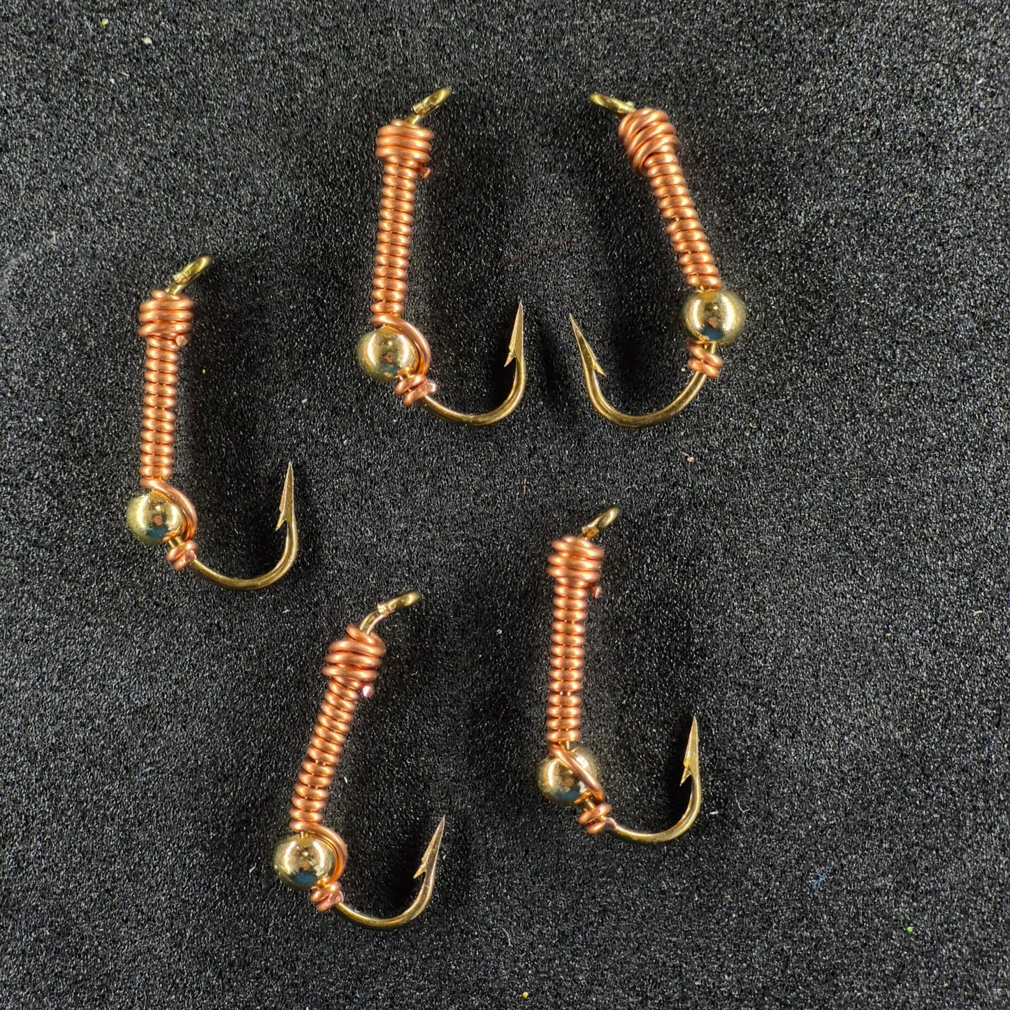 #6 Copper with Gold Bead Bottom